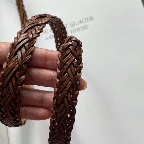 Leather Braided Belt - Picture 5 of 11